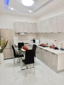 Furnished bungalow house for rent in an exclusive subdivision in Angeles City with 2 bedrooms, including a master’s suite.