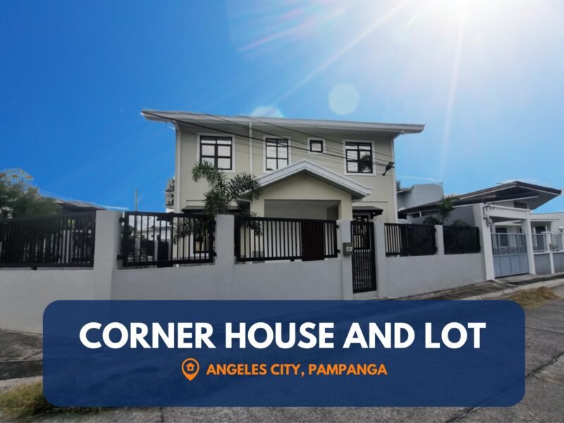 Stunning Corner House for Sale Angeles City 230 sqm